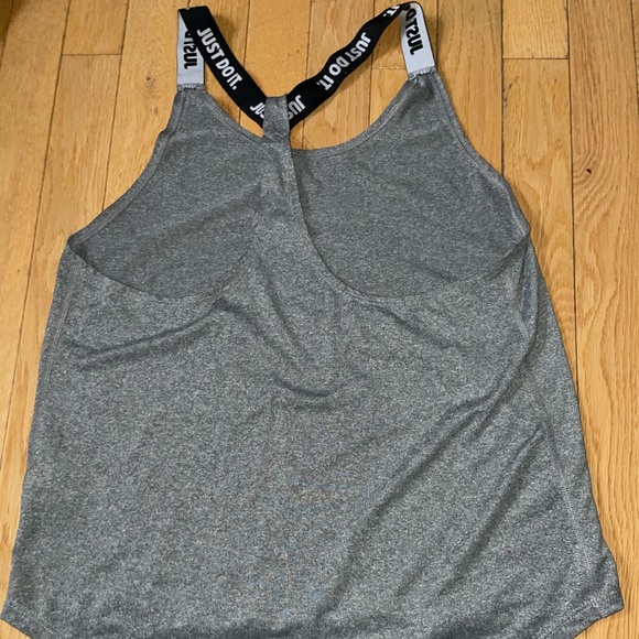 Nike Grey Running Tank - Picture 2 of 3